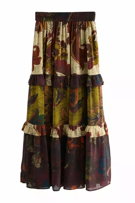 Maxi volánová sukně, Next, 1 600 Kč