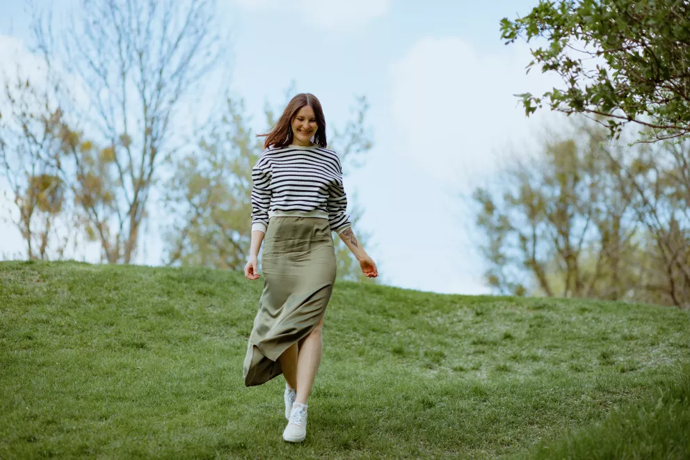 Dlouhé sukně jako must have podzimu podle Italek