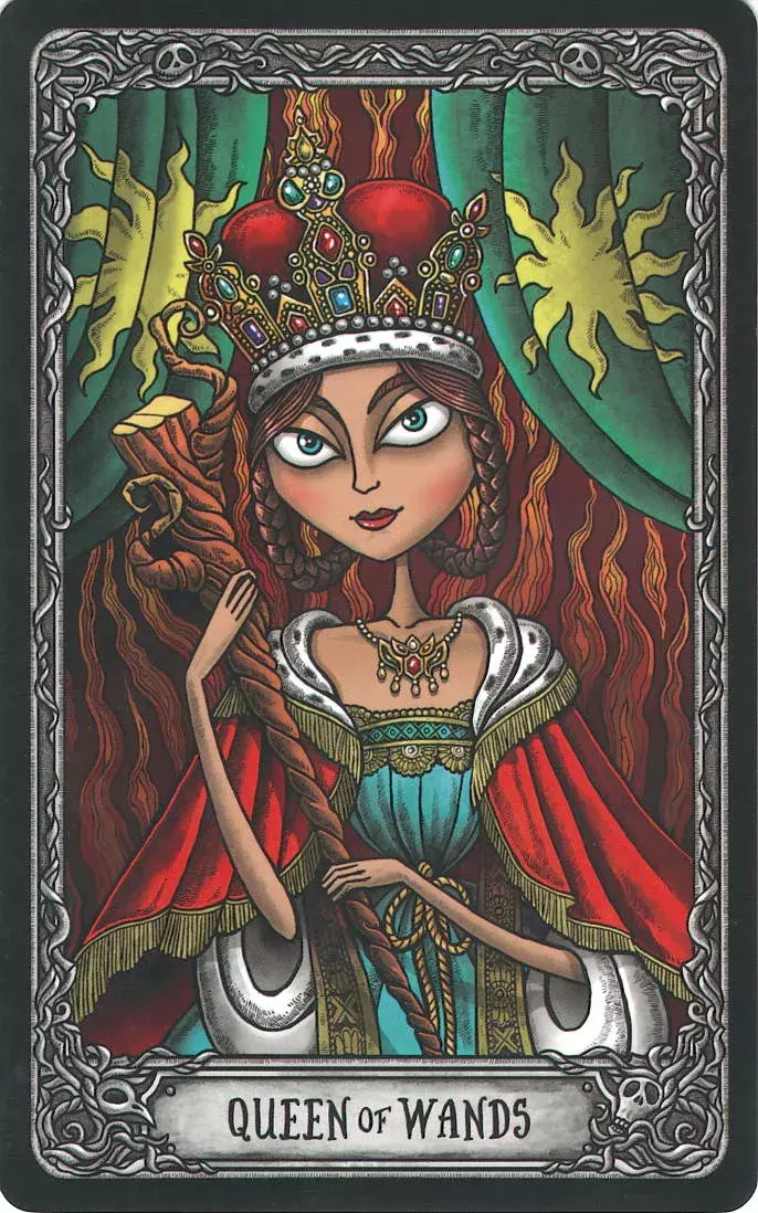 karta Královna holí