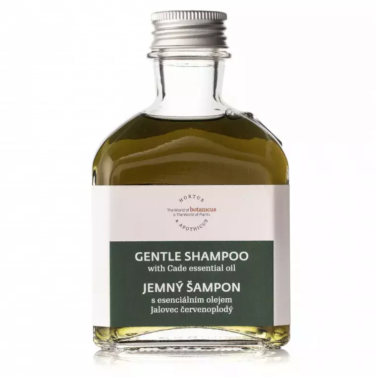 Jemný šampon s esenciálním olejem jalovec červenoplodý