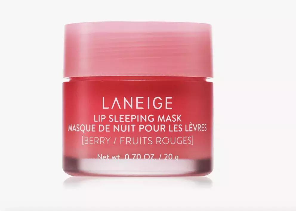 noční regenerační maska na rty