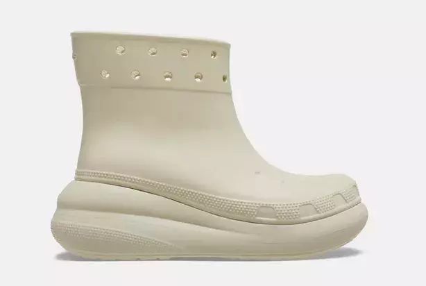 Classic Crush Rain Boot Bone