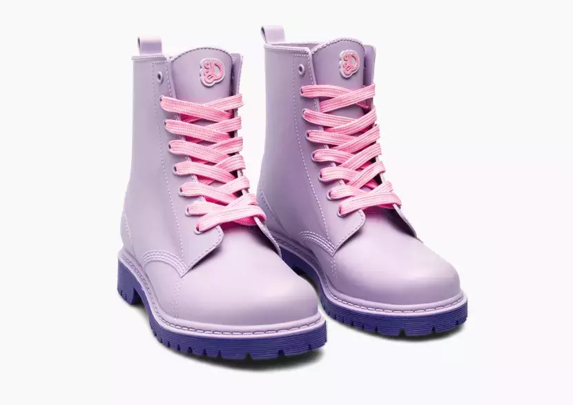  Světle fialové dámské gumáky