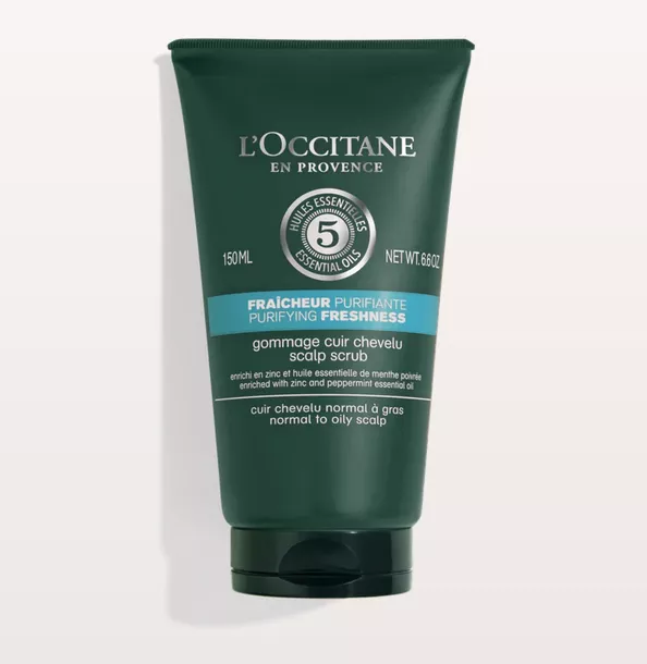 Čisticí scrub na pokožku hlavy