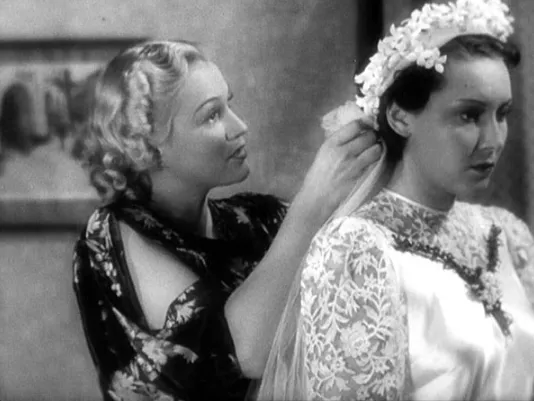 Lída Baarová a Adina Mandlová