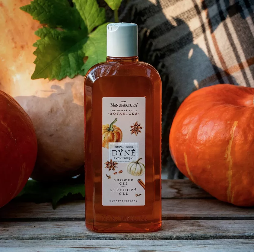 Zvláčňující sprchový & koupelový gel DÝNĚ s vůní koření