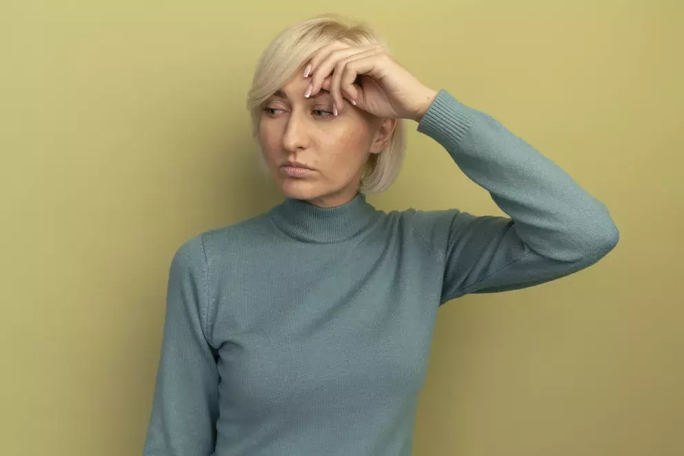 žena, smutek, rodina, opuštění