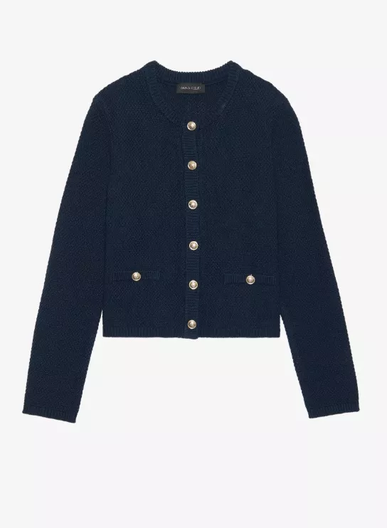 Kardigan se zlatými knoflíčky, Anna Field, 890 Kč