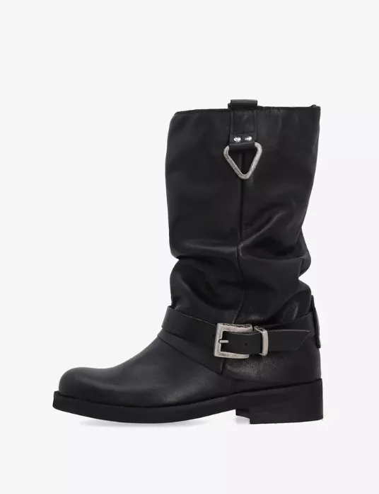 Slouchy kozačky s přezkou, VENEZIA, 7 619 Kč