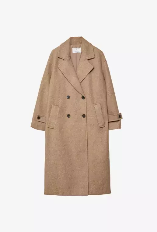 Dlouhý kabát, Stradivarius, 1 599 Kč