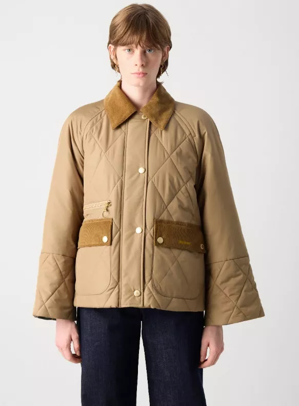 Béžová farmářská bunda, Barbour, 6 700 Kč