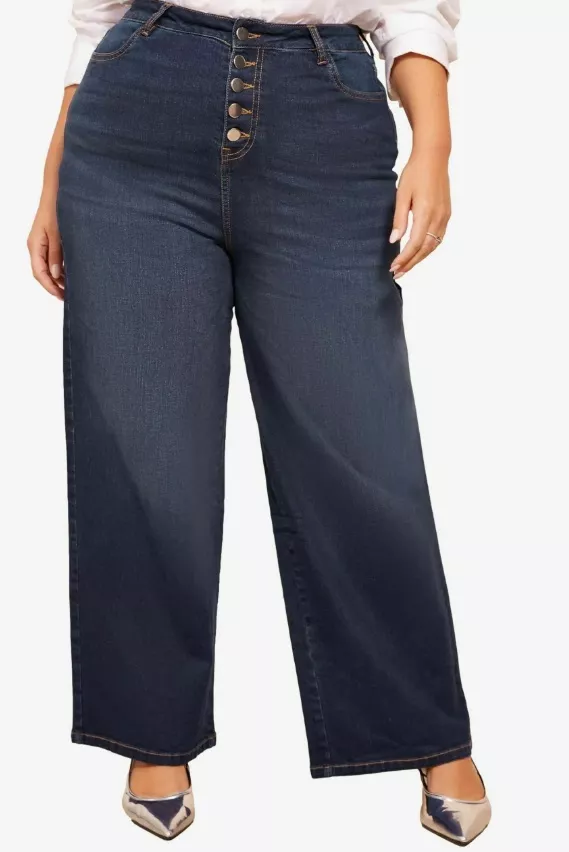 Široké džíny s vysokým pasem, Friends Like These, 945 Kč