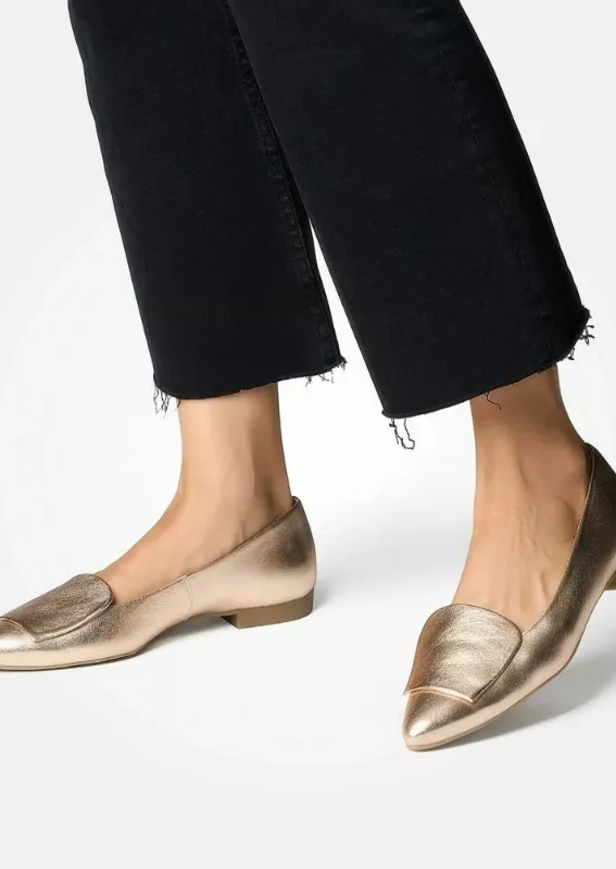 Zlaté nízké lodičky, Paul Green, 3 024 Kč