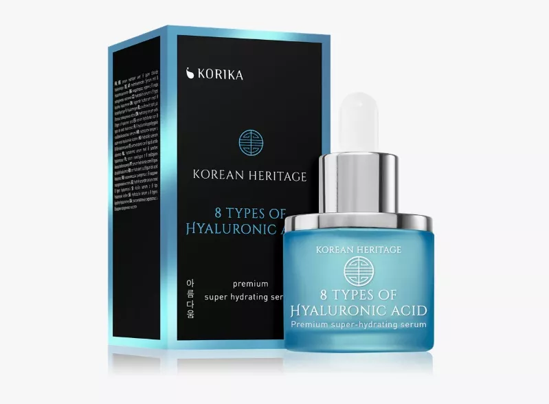 Hydratační pleťové sérum s 8 typy kyseliny hyaluronové, KORIKA, 879 Kč
