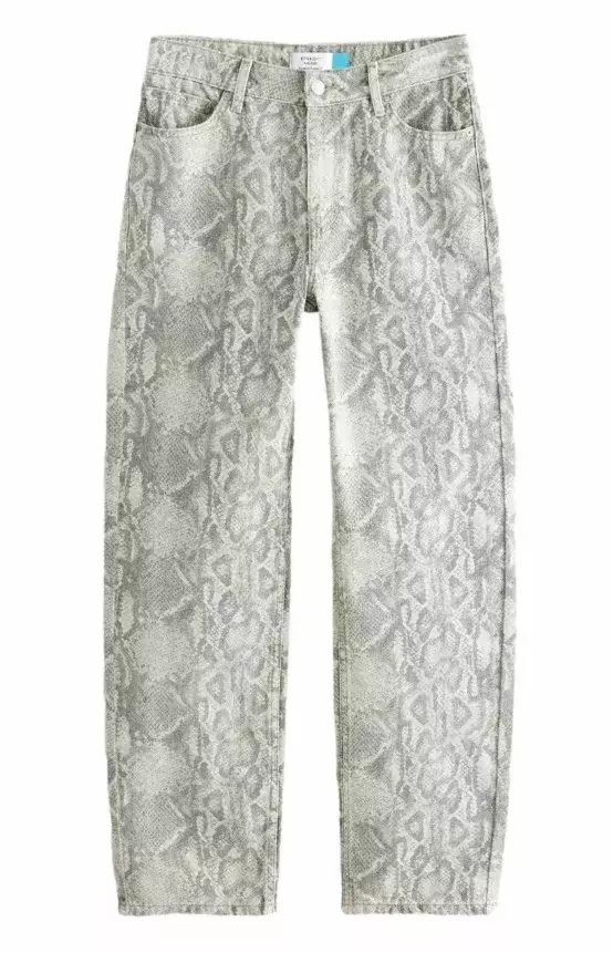 Kalhoty s potiskem hadí kůže, Next, 820 Kč