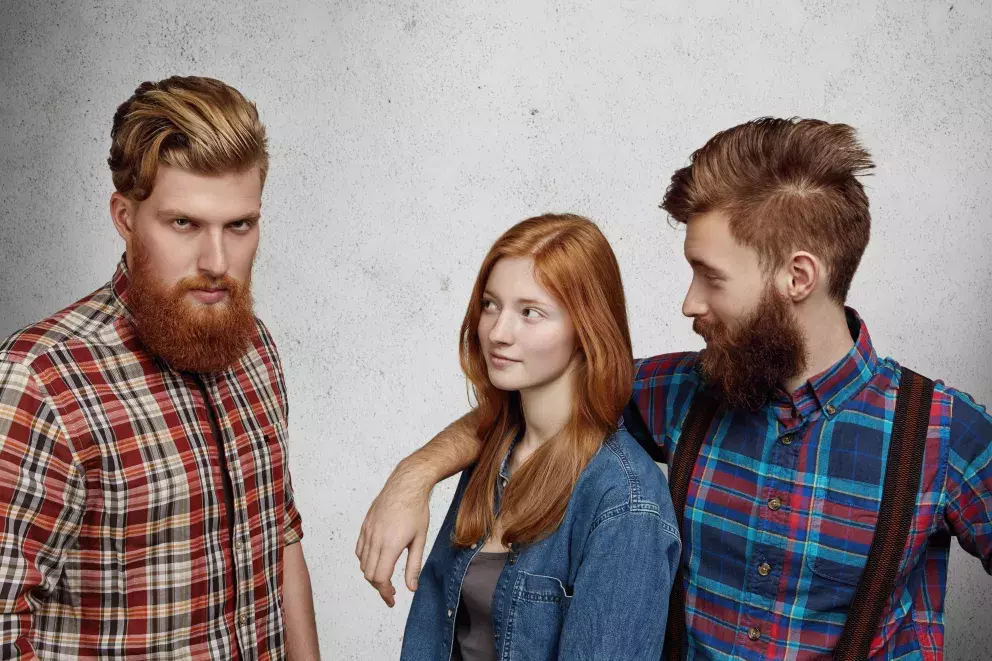 muži, žena, sourozenci, bratři, sestra, problémy