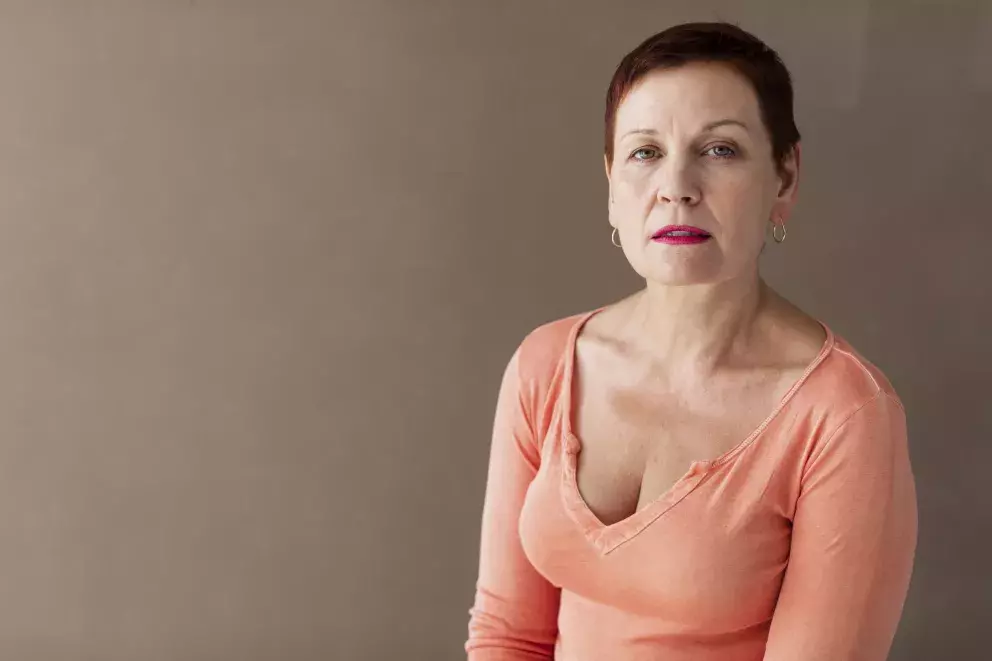 žena, smutek, problém, manželství