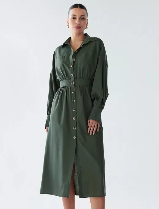 Košilové midi šaty, BWLDR, 3 599 Kč