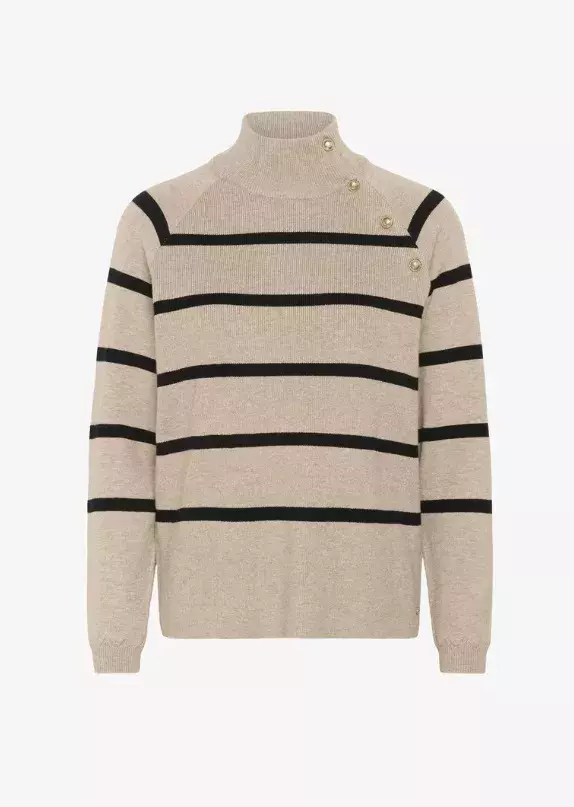 Pruhovaný rolák, Cream, 1 730 Kč