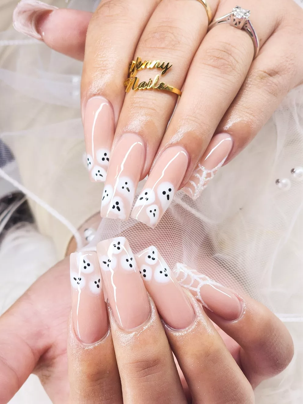 podzimní japanese nails