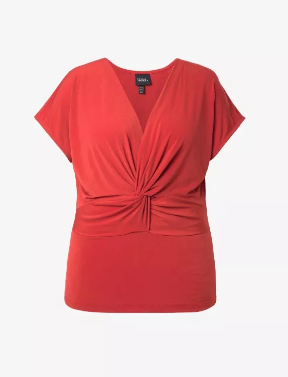 Zavinovací blůza s výstřihem do V, Ulla Popken, 1 299 Kč