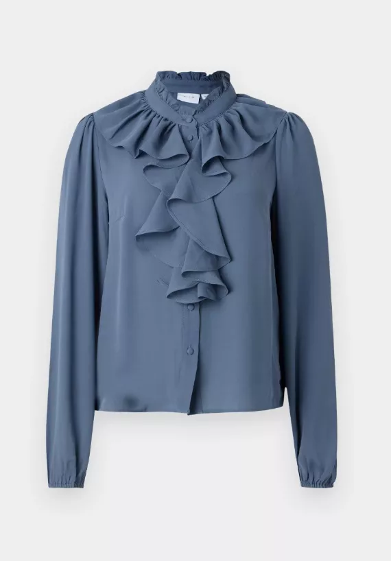 Elegantní halenka s volánkovou mašlí, VILA, 501 Kč