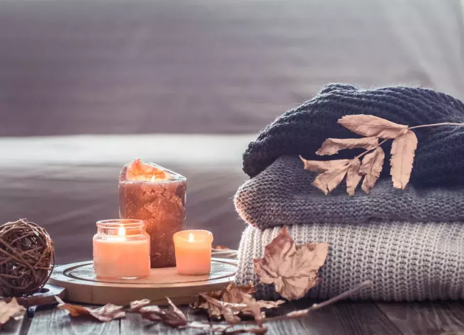 podzimní domácí lázně