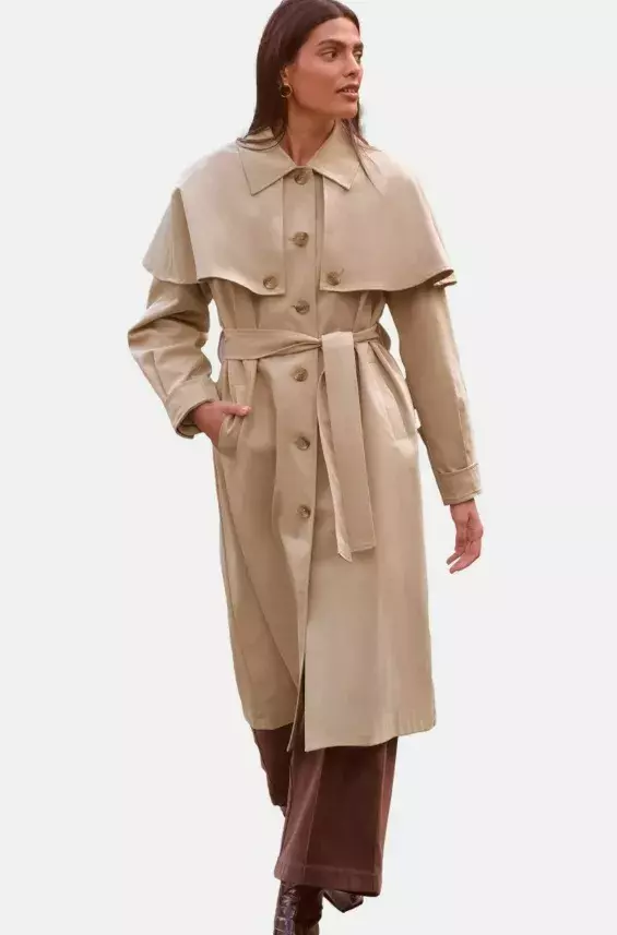 Lehký kabát s vázačkou, Love & Roses, 4 125 Kč