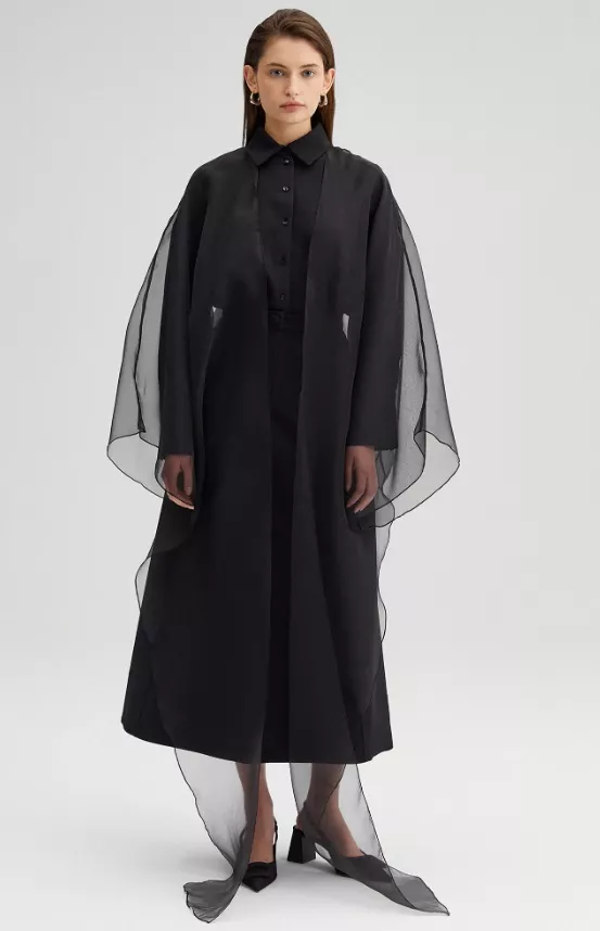 Šifonová průsvitná bunda, Touché Privé, 1 099 Kč