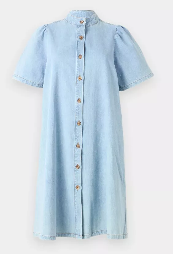 Denimové shift dress, MSCH Copenhagen, 1 944 Kč