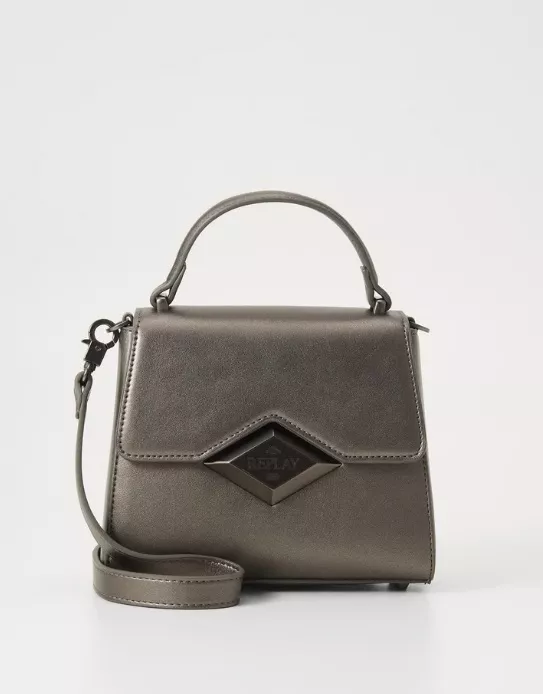 Top handle šedá kabelka, Replay, 1 284 Kč