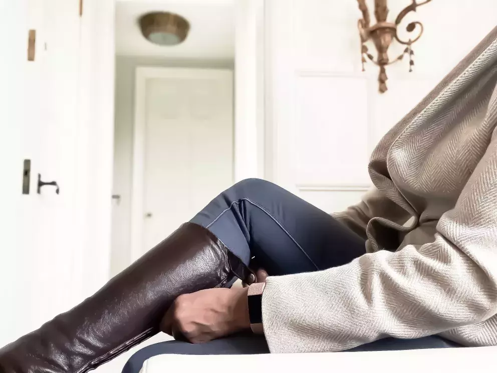 Jezdecké kozačky jako must hale podzimu, který musíte mít. Nosit se budou s širokými nohavicemi