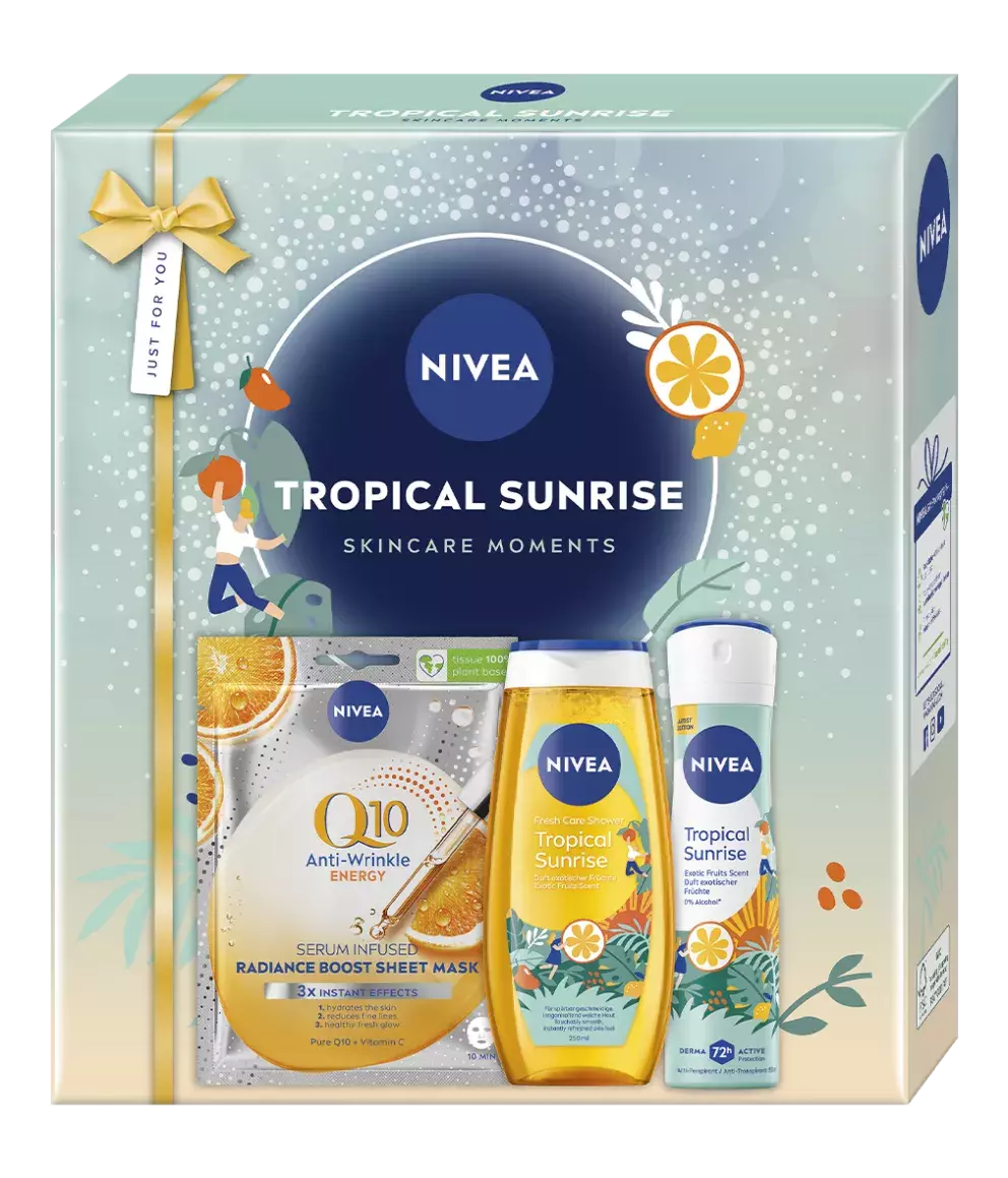 NIVEA dárkové balení plné omamné vůně s nádechem exotiky