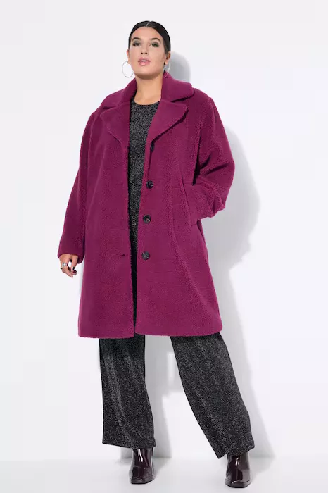 Teddy kabát, A střih, klopový límec