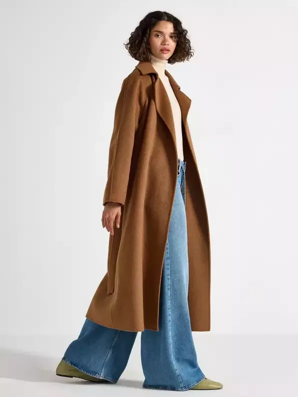 Kabát ze směsi vlny, 3799 Kč