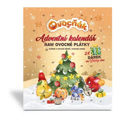 Adventní kalendář ovocné plátky