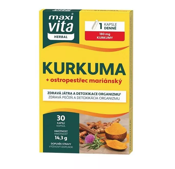HERBAL KURKUMA+OSTROPESTŘEC