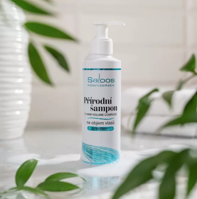 Přírodní šampon na objem