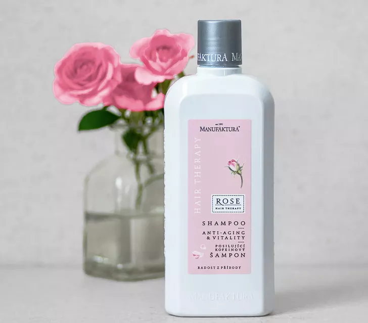 Anti-aging & Vitality posilující kofeinový šampon pro zralé vlasy