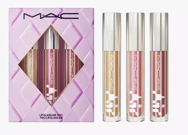 MAC Cosmetics Holiday Gloss Enthusiast Lipglass Air Trio