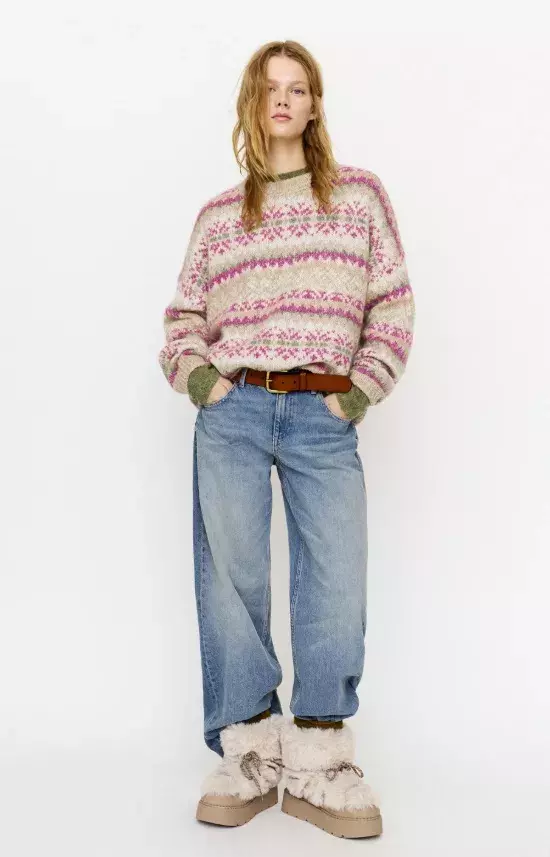 Norský svetr, PULL&BEAR, 849 Kč