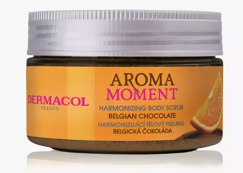 Tělový peeling s belgickou čokoládou a pomerančem, 111 Kč