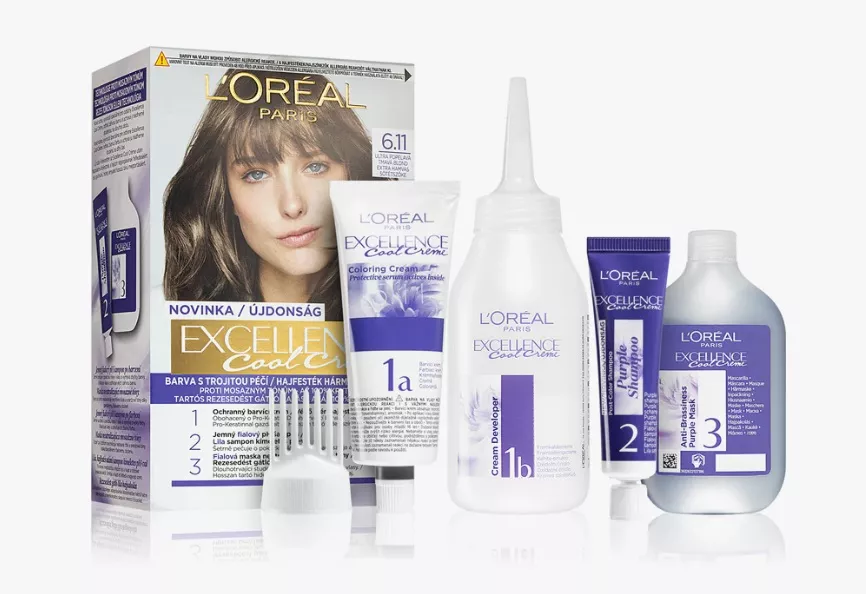 Barva na vlasy Excellence Cool Creme, L’Oréal Paris, 184 Kč