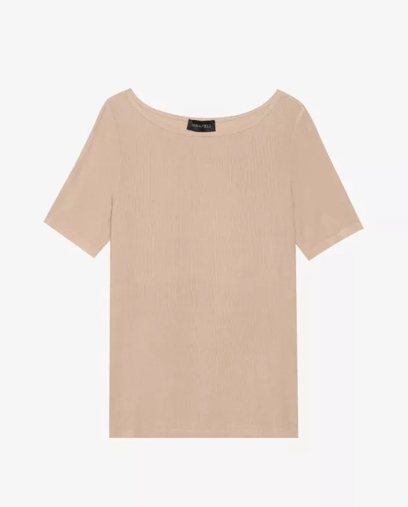 Jednoduché tričko s lodičkovým výstřihem, Anna Field, 328 Kč