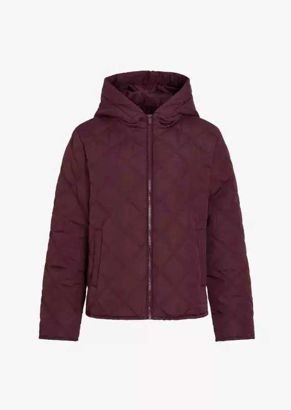 Prošívaná bunda s kapucí, VILA, 1 468 Kč