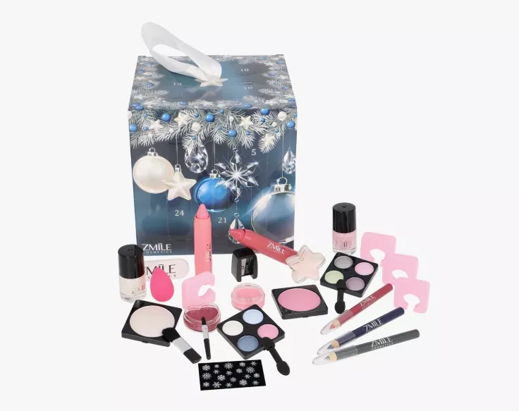 Adventní kalendář se sadou na líčení, ZMILE COSMETICS, 232 Kč