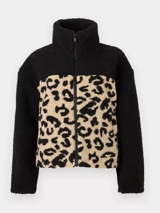 Fleecová bunda se zvířecím potiskem, ONLY, 1 320 Kč