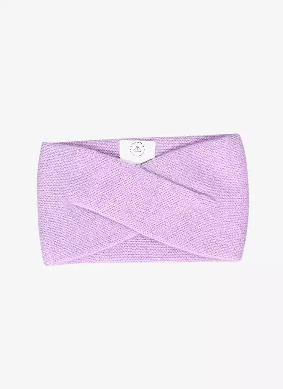 Fialová čelenka z kašmíru, CASH-MERE, 2 093 Kč