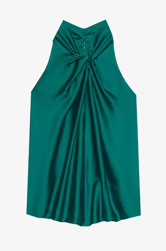 Hedvábný top bez ramen, Anna Field, 544 Kč