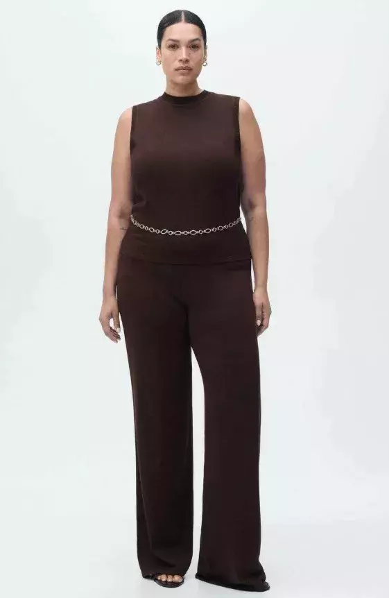 Pletený top bez rukávů, Mango, 599 Kč